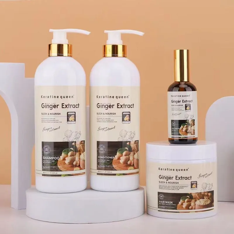 Ginger hair shampoo set