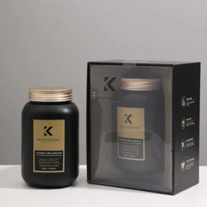 Hydrolyzed keratin mask