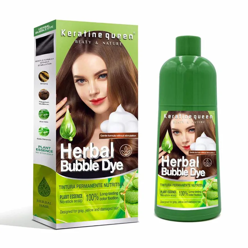 bubble hair dye