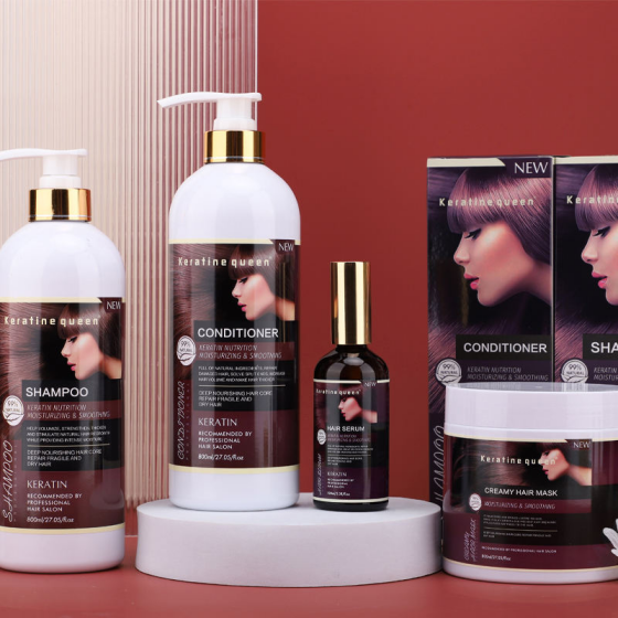 OEM ODM  Shampoo Professional Repair Sulfate Free Shampoo and Conditioner Providing Moisture Smooth Hair Care Set