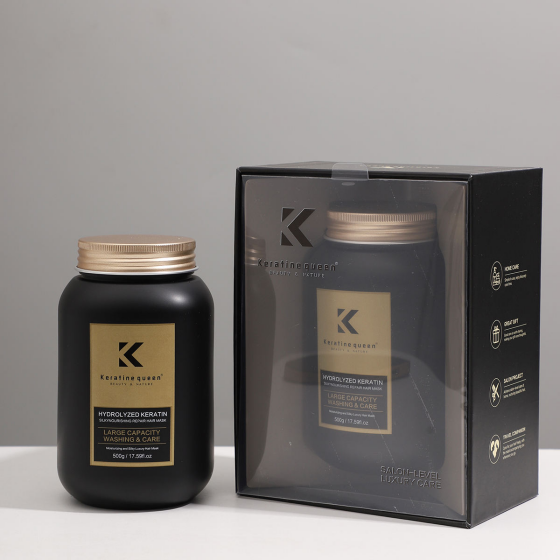 Hydrol yzed keratin silky nourishing repair hair mask