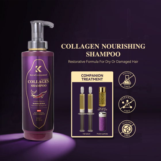 Collagen Luxury Complex Essence Rich Protein hair shampoo and condtioner set
