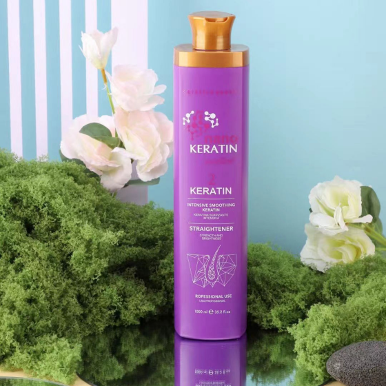 Brazilian Nano Keratin Treatment Hair Straightening Treatment