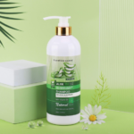 Private Label Eco-Friendly Hair Products Natural Aloe Vera Hair Care Set Moisture Smooth Nourish Shampoo and Conditioner
