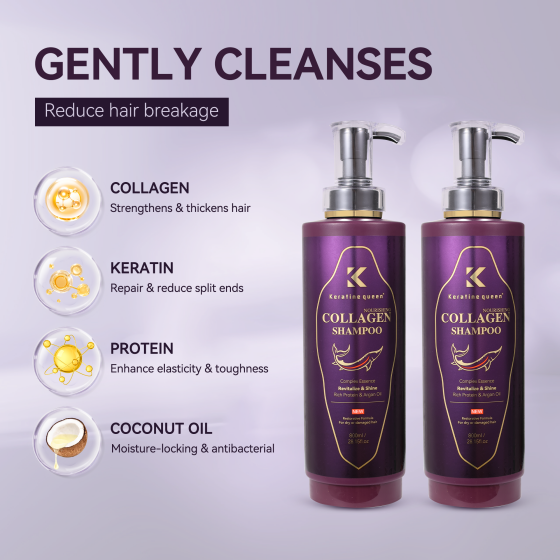 Collagen Luxury Complex Essence Rich Protein hair shampoo and condtioner set