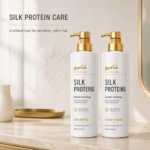 Customed Hair ShampooAnti Frizz Protein Care Smooth Shiny Hair Strengthening Shampoo and Conditioner Set