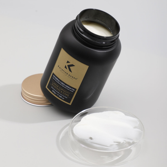 Hydrol yzed keratin silky nourishing repair hair mask