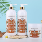 Private Label Organic Sulfate Free Professional Dandruff Anti Hair Loss Coconut Oil Hair Shampoo and Conditioner Set