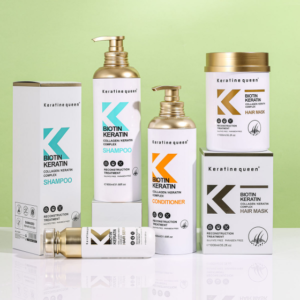 Hair Care System Shampoo Conditioner Mask Oil  Biotin Keratin Shampoo Set
