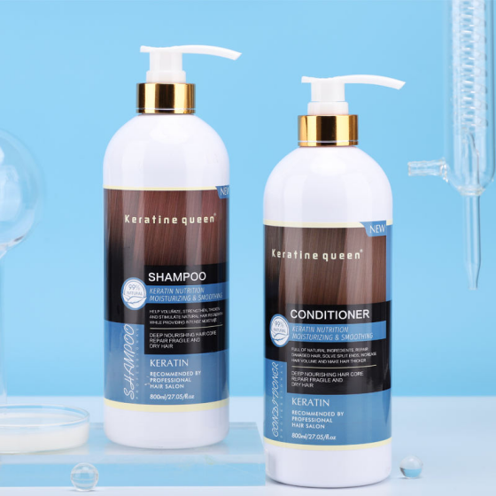 800Ml keratin Hair Shampoo and Conditioner set