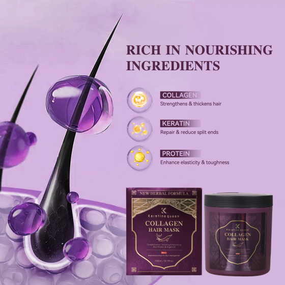 Collagen Luxury Complex Essence Rich Protein hair shampoo and condtioner set