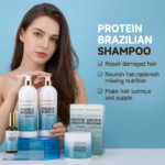 Private Label Luxury Hair Care Set Products Organic Protein Sulfate Free Argan Oil Keratin Shampoo and Conditioner Set