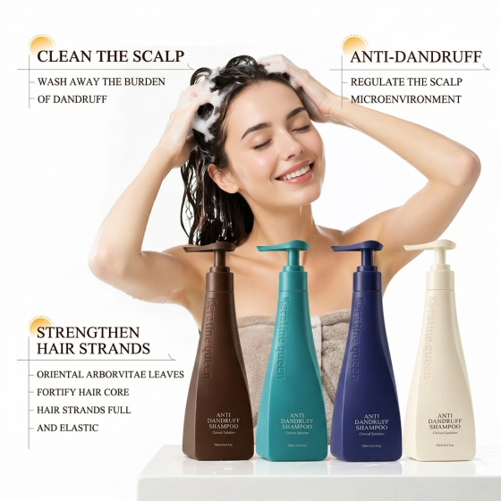 Tea Tree Oil Peppermint 24-Hour Itch Relief Deep Cleansing Microbiome Balance Anti Dandruff Shampoo