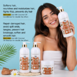 Private Label Organic Sulfate Free Professional Dandruff Anti Hair Loss Coconut Oil Hair Shampoo and Conditioner Set