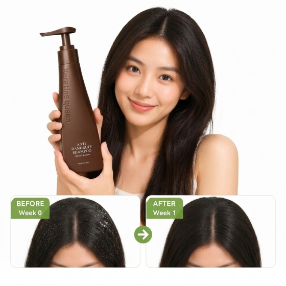 Tea Tree Oil Peppermint 24-Hour Itch Relief Deep Cleansing Microbiome Balance Anti Dandruff Shampoo