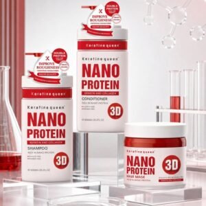 NANO PROTEIN Repairing Smoothing Deep Hair Treatment Shampoo set