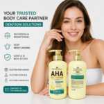 AHA Fruit Acid Body Lotion Brightening Moisturizing Lotion Whitening Body Lotion