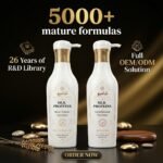 Anti Frizz Protein Care Smooth Shiny Hair Strengthening Shampoo and Conditioner Set