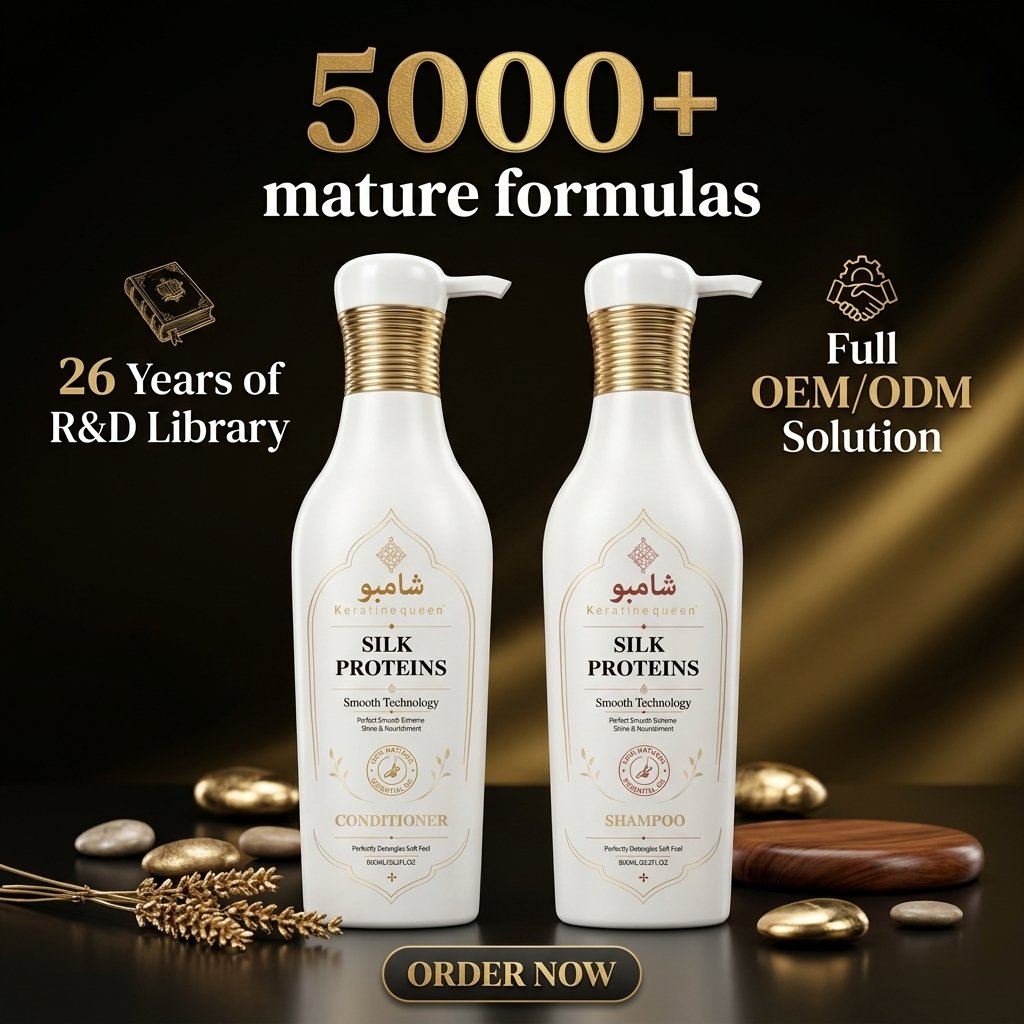Anti Frizz Protein Care Smooth Shiny Hair Strengthening Shampoo and Conditioner Set
