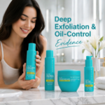 Sea Salt Hair Shampoo and Conditioner Deep Cleansing Oil Control 24h Super Volumizing Shampoo