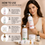 Oem Hair Care Products Nourishing Thickening Formula Biotin & Collagen Hair Conditioner for Hair Repair & Loss Prevention