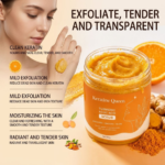 Keratine queen Private Label Organic Turmeric Body Scrub
