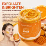 Keratine queen Private Label Organic Turmeric Body Scrub