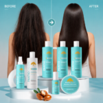 Wholesale keratine queen Argan Oil  Protein Hydrating Shampoo Conditioner Hair Mask Oil