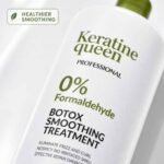 Keratine queen 0% Formaldehyde Brazilian Keratin Hair Straightening Treatment