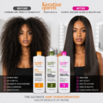 Keratine queen 0% Formaldehyde Brazilian Keratin Hair Straightening Treatment