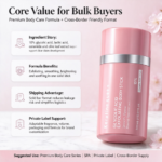 Private Label keratine Queen Glycolic Acid Exfoliating Body Stick for Rough Bumpy Skin Body Scrub