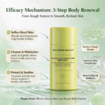 Custom Formula 10% AHA Glycolic Acid Body Exfoliating Stick