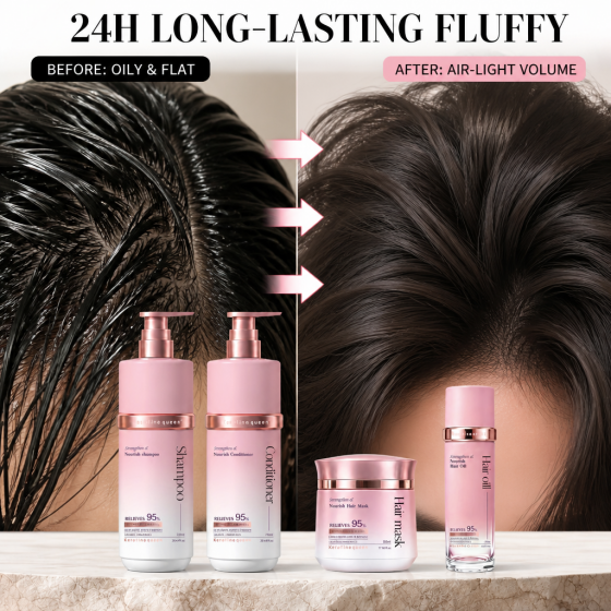 Wholesale Keratin Hair Shampoo Deep Repair Moisturizing Smoothing Anti Frizz shampoo set