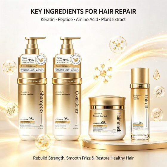 Wholesale Balance Scalp Oil Nourish Hair Roots Hair Shampoo And Condtioner Set