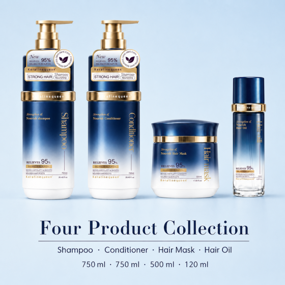 Wholesale Nourishing Hair & Scalp Shampoo and Conditioner Set Anti-Breakage Hair Shampoo