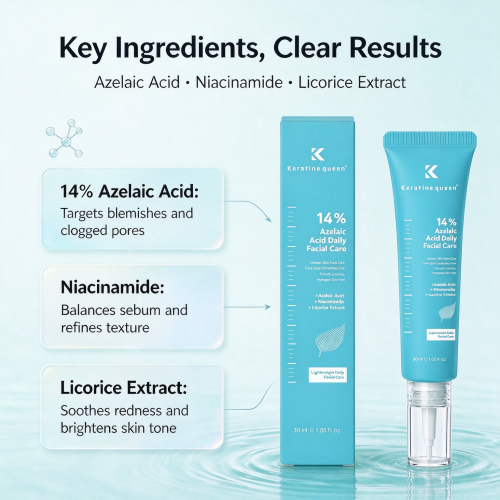 Private Label 14% Azelaic Acid Acne Cream Reduct Redness Sensitive Skin Acne Treatment