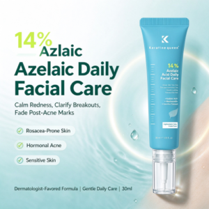Private Label 14% Azelaic Acid Acne Cream Reduct Redness Sensitive Skin Acne Treatment