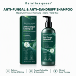 Private Label Balanced Antifungal Shampoo keratine queen shampoo