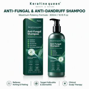 Private Label Balanced Antifungal Shampoo keratine queen shampoo