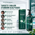 Private Label Balanced Antifungal Shampoo keratine queen shampoo