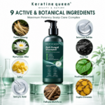 Private Label Balanced Antifungal Shampoo keratine queen shampoo