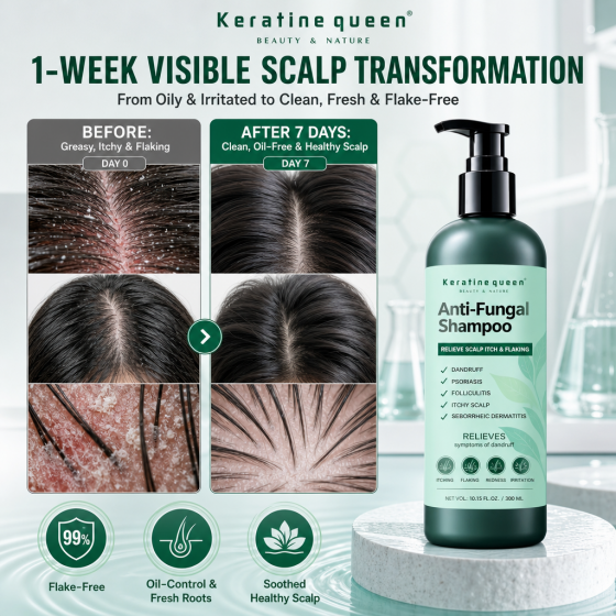 Wholesale Balanced Antifungal Shampoo Salicylic Acid Anti-Dandruff Itching Shampoo