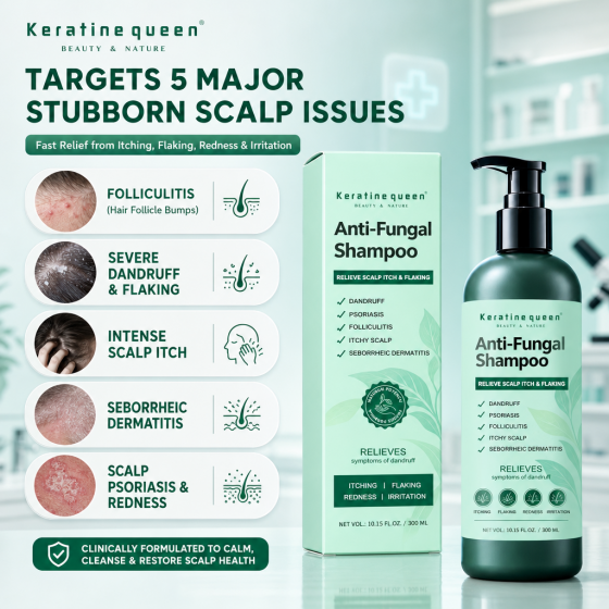 Wholesale Balanced Antifungal Shampoo Salicylic Acid Anti-Dandruff Itching Shampoo